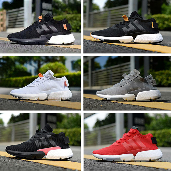 2019 New P.O.D-S3.1 System Sport Running Shoes Men Women Pod S3.1 Triple Black White Blue OG Trainers Sneakers