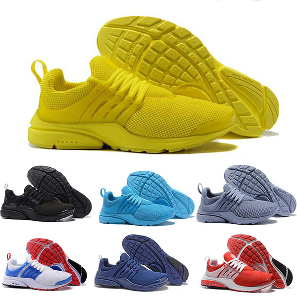 2019 New Presto 5 Running Shoes mens trainers Black Pink Blue Red White women shoes Yellow Grey Outdoor Sports designer sneakers