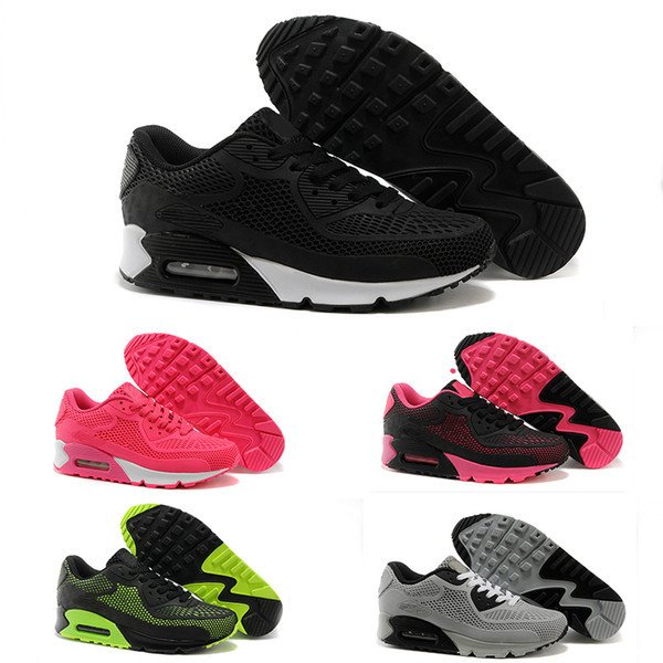 2019 High Quality casual Shoes Cushion Alr 90 KPU Mens Classic 90 casual Shoes Trainers Sneakers Man Walking Sports tennis Shoes
