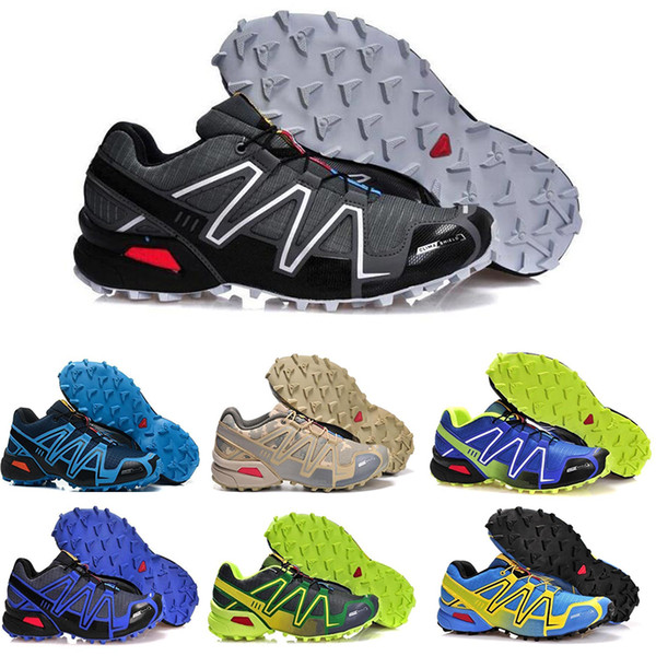 2019 New Arrive Zapatillas Speedcross 3 Running Shoes Walking Outdoor Speed Cross Sport Sneakers iii Athletic Hiking Size 40-46