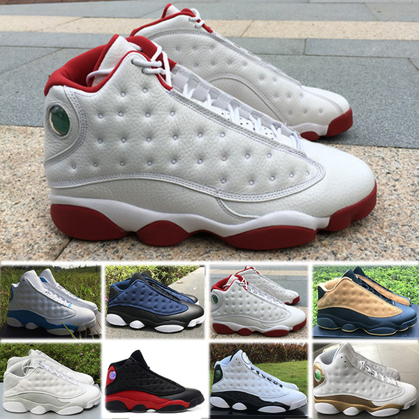 wholesale 13 He Got Game men basketball shoes Phantom black cat Chicago bred Melo Class of 2003 Hyper Royal sports sneaker size 8-13