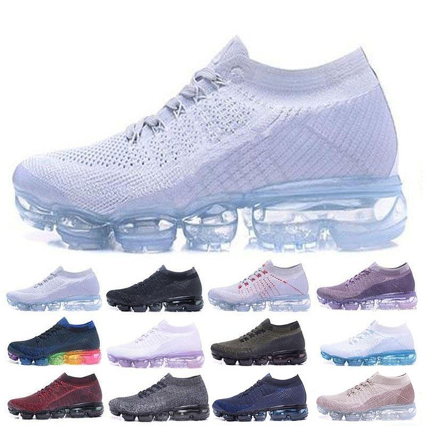 2018 New Mens Running Shoes For Men Casual Cushion Trainers Women Athletic Outdoor Hot Hiking Jogging Walking Designer Sports Sneakers 36-45