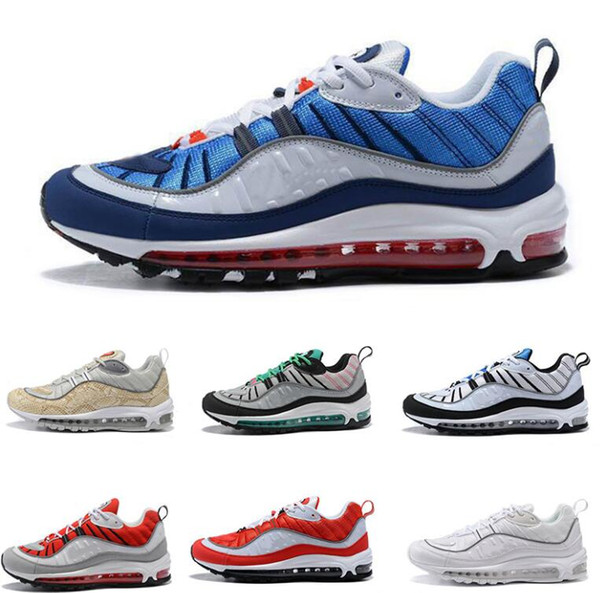 2019 Fashion 98 Gundam OG 20th Anniversary Sup Men Mens Designer 98s Outdoor Shoes Sneakers Designer Sports Trainers 40-46