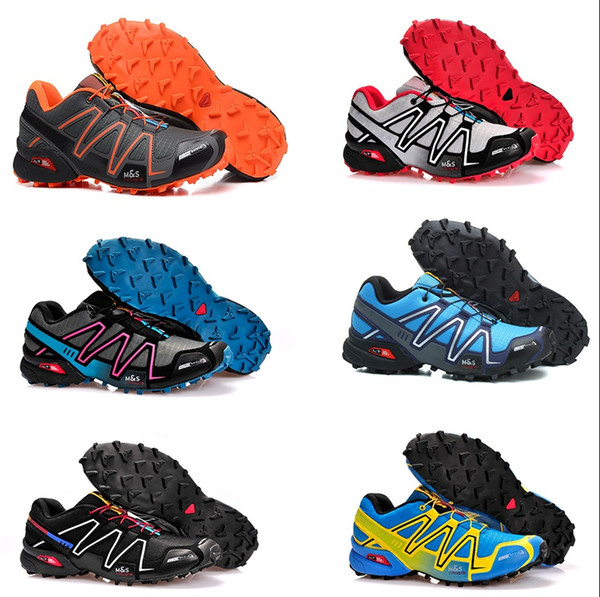 Speed Cross 3 CS Men Women Outdoor Running Shoes SpeedCross Run Black Green Red Blue Designer Trainer Mens Sport Sneaker size 36-46