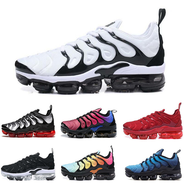 2019 New Fashion TN Plus Running Shoes Rainbow BETRUE Smokey Mauve Game Royal Grape Fades Blue Mens Shoes Women Designer Sports Shoes