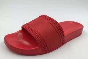 Palazzo Medusa Pool Slides With Embossed Medusa Head Rubberised Slip-On Rubber 
8000
Pvc Sandals Slippers Fashion Slippers