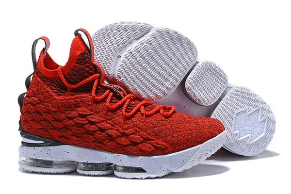2018 Newest Ashes Ghost Fruity LEBRON 15 Basketball Shoes shoes Arrival Sneakers 15s Mens Shoes 15 size eur 40-46