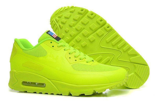 2019 Men's 87 1 Ultra OG QS USA Camo Running Shoes Fashion Street Culture Indoor Outdoor Sports High Quality Men's Sports Shoes green
