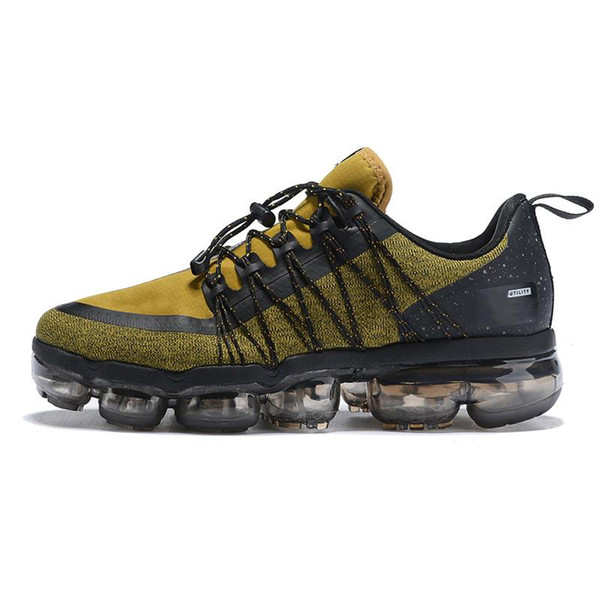 Brand Run Utility Mens Running Shoes Black White Reflect Silver Medium Olive Designer Shoes Sport Sneakers Trainer