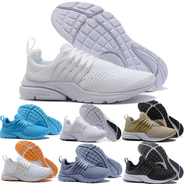 2018 New Presto Ultra BR TP QS Black White Yellow Red Grey mesh Running Sports Shoes Cheap Women Men aI Prestos off Sneakers