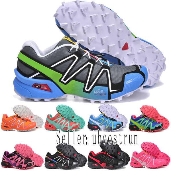 Kids Brand Running Shoes Zapatos Hombre Speed Cross 3CS III Sport Shoe Children Toddler Outdoor Athletic Speedcross Solomon Sneakers
