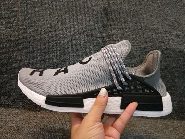 Orange Human Race Hu trail pharrell williams men running sports shoes mesh greem shoes cream mens trainer women designer runner sneakers