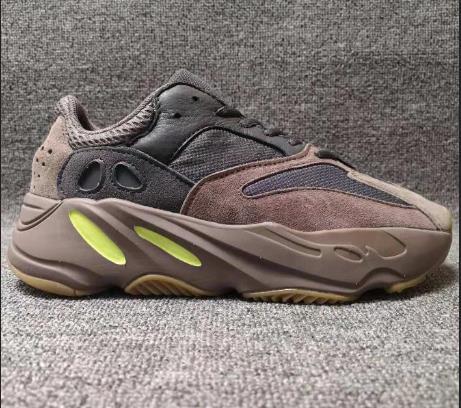 Kanye West 700 Wave Runner Running Shoes Newest hot Mens Womens 700s V2 Static Sports Sneakers Mauve Solid Grey Luxury Designer Shoes