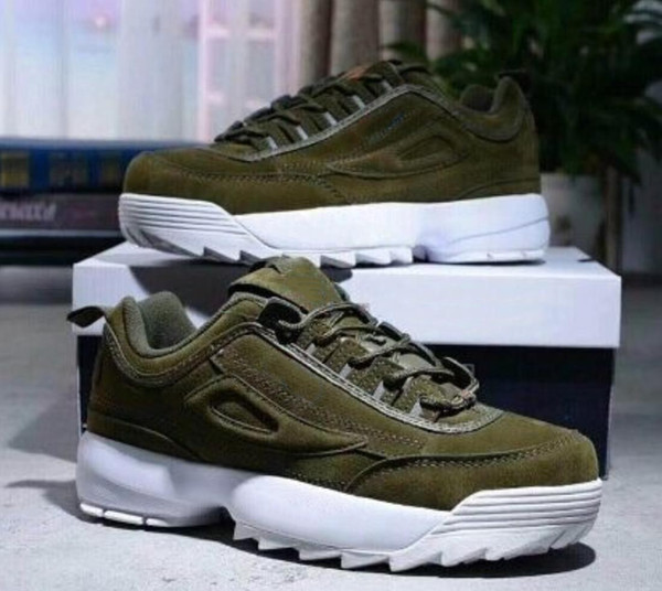 Raf Simons x disruptors 2 II Sawtooth 2019 New Running Shoes Mens Womens Platform White FW0165-015 Black Brand Designer Sneakers