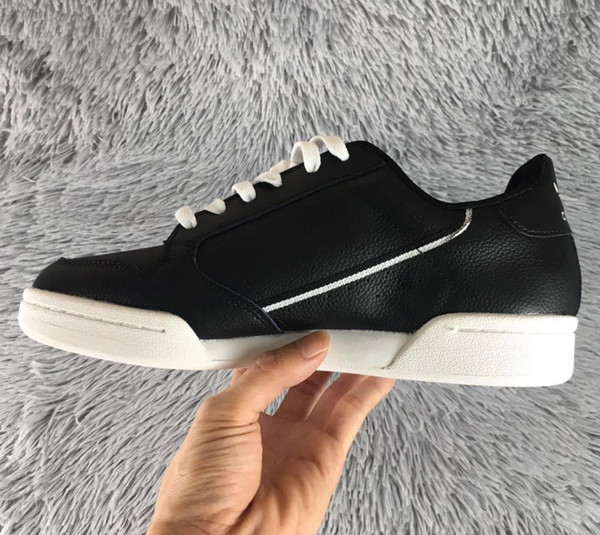 Best quality drop shipping Core Black Continental 80 Aero Blue Running shoes Grey OG White Mens Trainers Zapatos maxes Sneakers