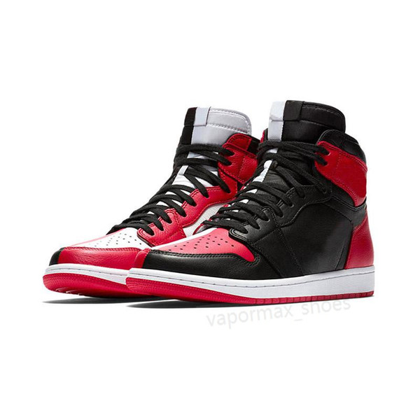 1 1s High OG Mens Basketball Shoes Banned Bred Toe Shadow Gold Top Best Quality Designer Mens Athletics Sneakers Trainers
