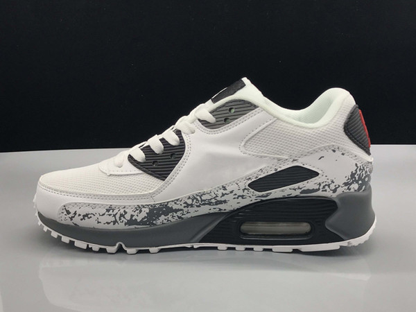 top Quality Running Shoes Cushion 90 KPU Mens Womens Classic 90 casual Shoes Trainers Sneakers Man Walking Sports tennis Shoe