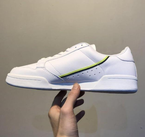 Best quality drop shipping Core Black Continental 80 Aero Blue Running shoes Grey OG White Mens Trainers Zapatos maxes Sneakers size36-45