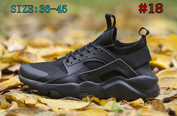 New Huaraches 4 IV Running Shoes Men Women, Air Huarache Triple Red White Black Run Ultra Breathable Mesh Cushion Sneakers Eur 36-46