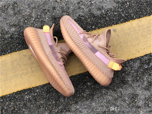 2019 Release 350 V2 Clay True Form Hyperspace Kanye West Men Women Running Shoes Authentic Sports Sneakers EG7490 EG7491 EG7492 Size 5-13