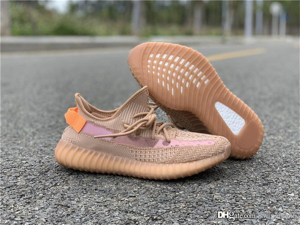 Kanye West Designer 350s V2 Sneakers 2019 New Clay True Form Hyperspace Running Shoes Men Women Authentic Sports Shoes With Box Size 5-13