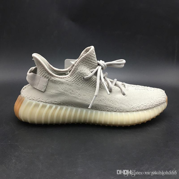 2018 Newest Listing 350 V2 Sesame F99710 Butter Ice Yellow Beluga 2.0 Authentic Outdoor Sports Shoes Kanye West Cushioned Sole Running Shoes