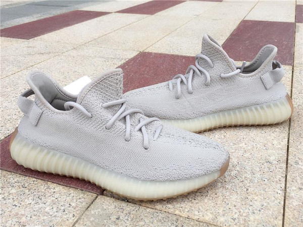 2018 350 V2 Sesame F99710 Butter Ice Yellow Beluga 2.0 Authentic Outdoor Sports Shoes Kanye West Cushioned Sole Running Shoes With Box