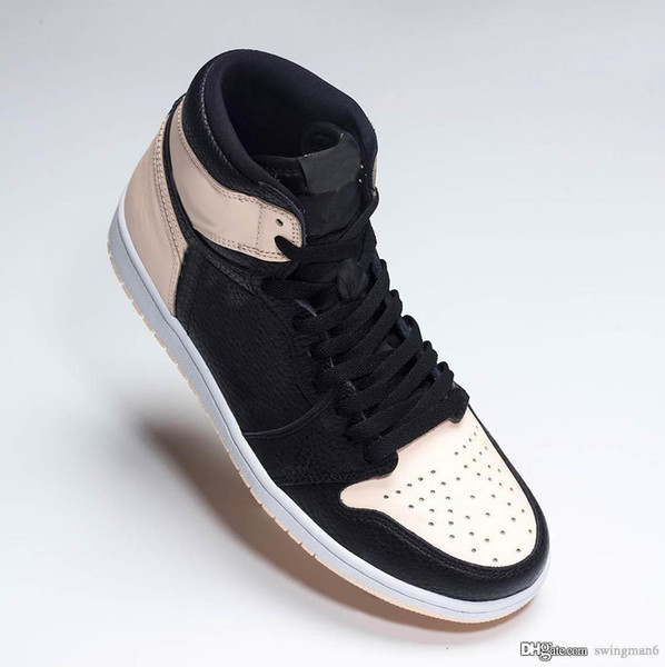 2019 Release 1 High OG Crimson Tint Girl Basketball Shoes 1S Hyper Pink Men Women Authentic Retro Sports Sneakers With Box 555088-081