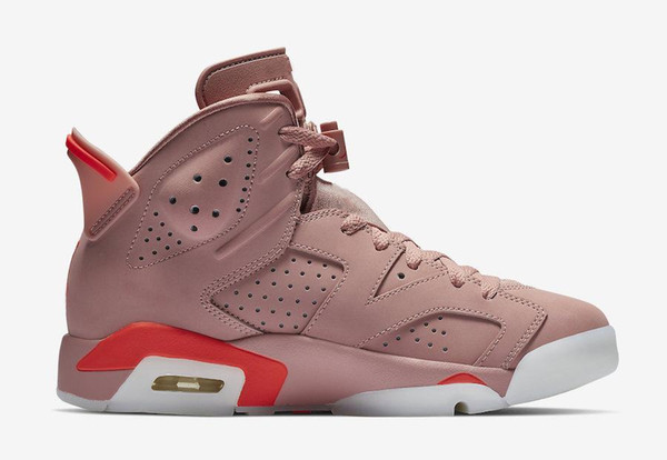 High Quality 6 Millennial Pink Basketball Shoes Men 6s Aleali May Stylist Rust Pink Retro Sports Sneakers CI0550-600 With Box