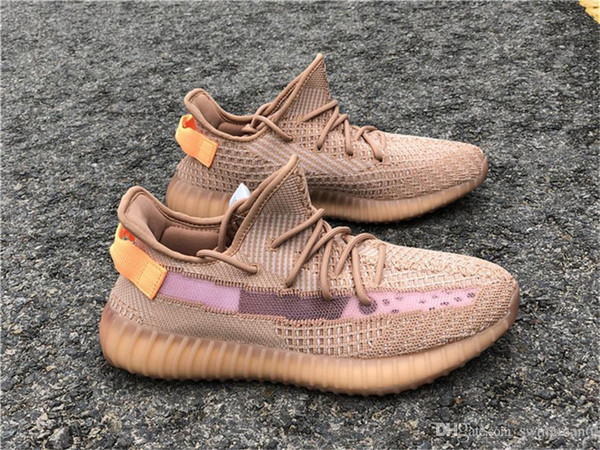 New Release 350 V2 Clay True Form Hyperspace Kanye West Men Women Running Shoes Authentic Sports Sneakers EG7490 EG7491 EG7492 With Box