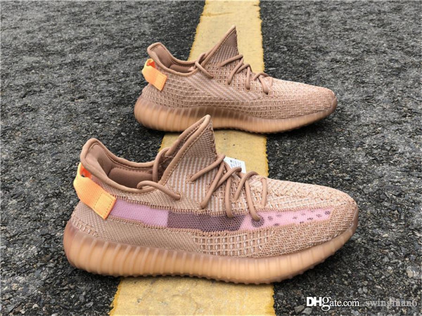 Kanye West 350s V2 Sneakers 2019 New Clay True Form Hyperspace Men Women Running Shoes Best Quality 350s Designer Original Sports Shoes 5-13