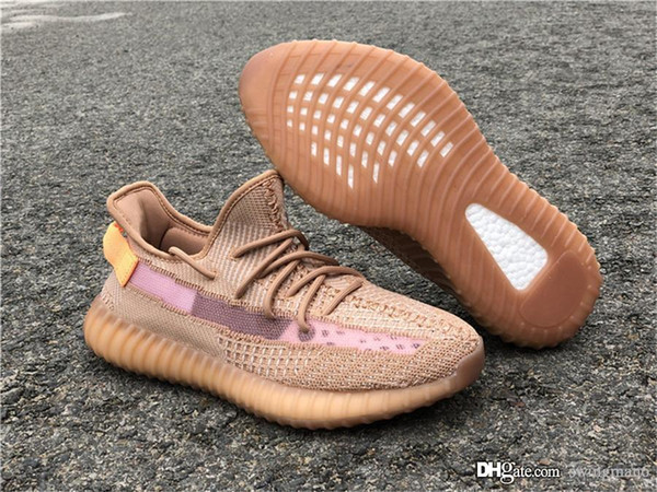 New Release 350s V2 Clay True Form Hyperspace Kanye West Men Women Running Shoes Authentic 350s Designer Original Sports Sneakers With Box