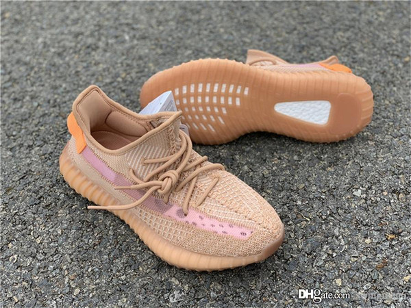 350s V2 Clay True Form Hyperspace Kanye West Men Women Running Shoes Authentic 350s Designer Original Fashion Sports Sneakers With Box 5-13