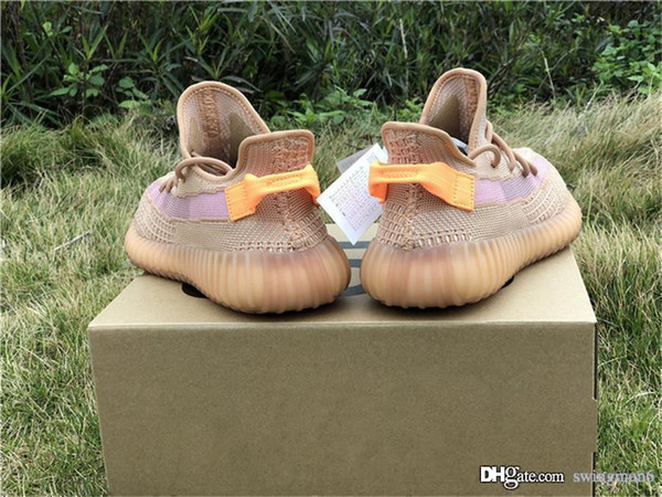 High Quality 350s V2 Clay True Form Hyperspace Kanye West Men Women Running Shoes Authentic 350s Designer Original Sports Sneakers Size 5-13