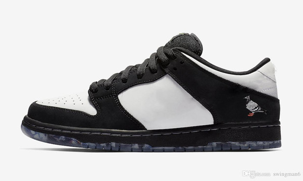 Newest Release SB Dunk Low Staple Panda Pigeon Basketball Shoes Black Green Gusto-White Men Women Sneakers BV1310-013 With OG Box