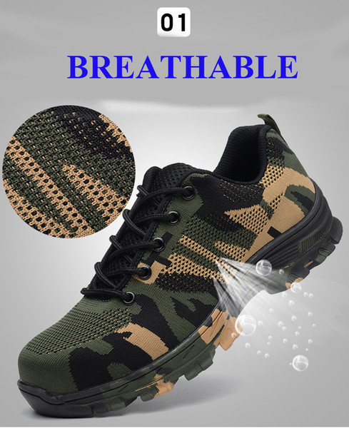 Men Hikiing Shoes Wear-resistant Mesh Breathable Unisex Shoes 2018 Anti-smashing Anti-puncture Couple Climbing Shoes