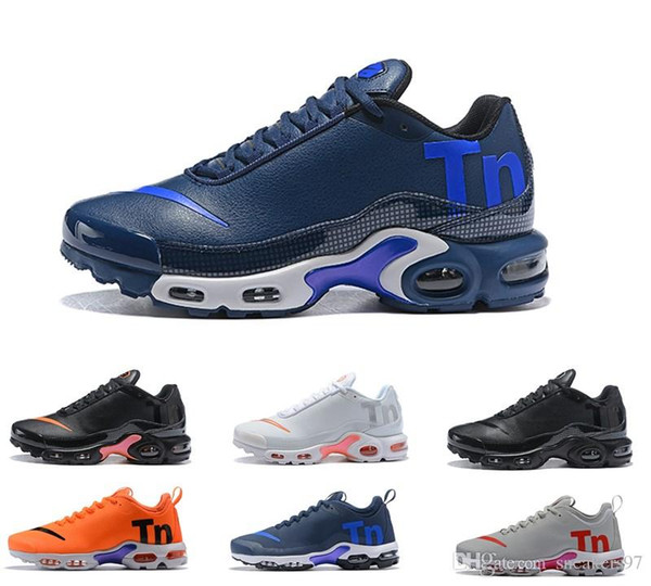 2019 Men Air Mercurial Plus Tn Ultra SE Black White Blue Yellow Outdoor Shoes outdoor TN shoes Women Mens Trainers mens Sneakers 40-46