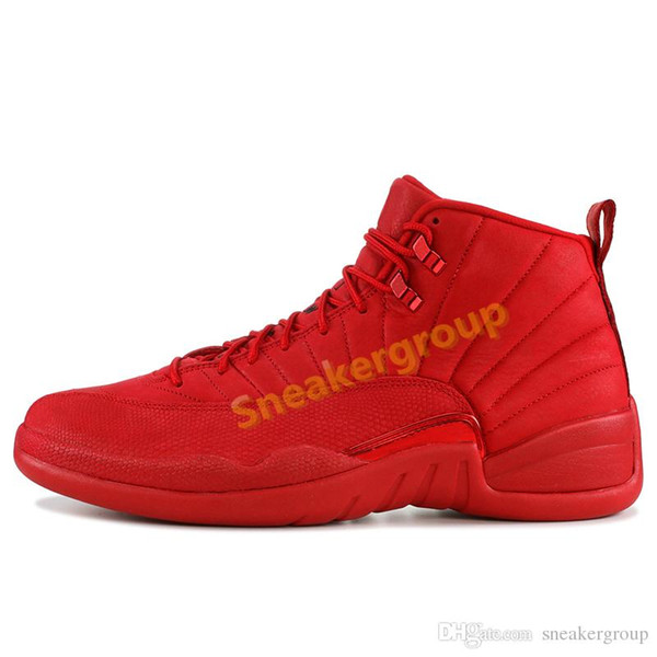 12s Mens Basketball Shoes 2019 New Michigan Wntr Gym Red NYC OVO Wool XII Designer Shoes Sport Sneakers Trainers Size 40-47