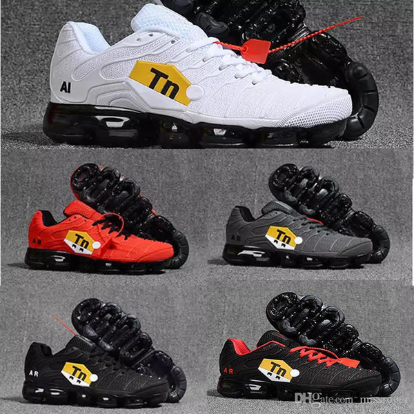 [With Box]Style TN Plus Triple Black White Grape Men Running Shoes For Air Tn+ Requin Hiking Jogging Walking Outdoor Chaussures tn