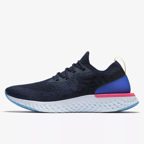 2019 Epic React Racer Boost Men Sneakers Women Shoes Classic Men Shoes Black White Trainer Air Cushion Breathable Man Walking Sports Shoes