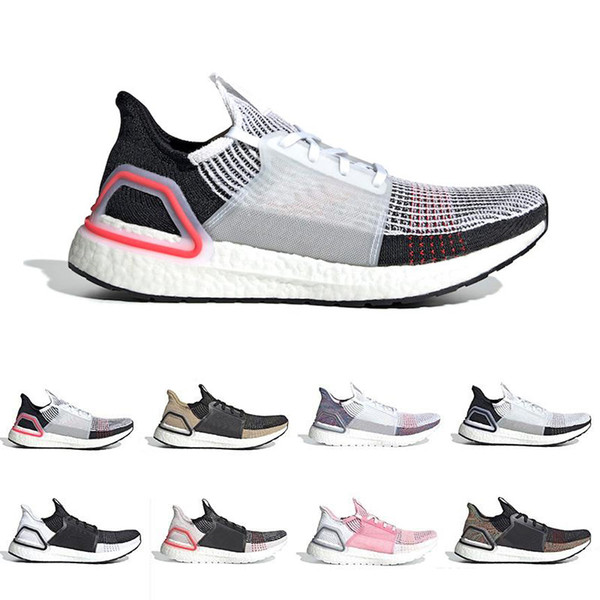 Cloud White Black Ultra boost 2019 Ultraboost mens shoes Dark Pixel Refract Clear Brown Primeknit sports trainers men women sneakers