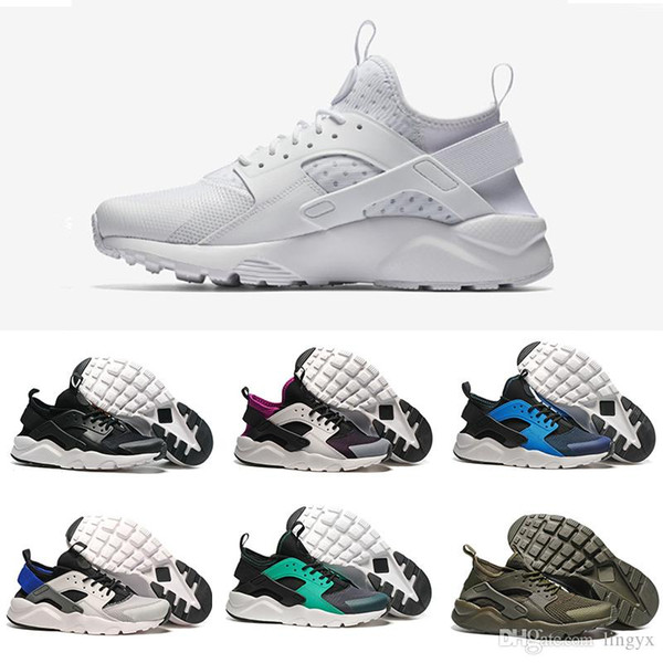 2019 New 4 IV Ultra Running Shoes For Men Women All Red Mens Trainers Sports Sneakers Size 36-46