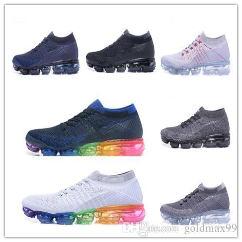 2019 vapormaxXES Running Shoes Men Women vmth Outdoor Run Shoes Black White Sport Shock Jogging Walking Hiking Athletic Sneakers