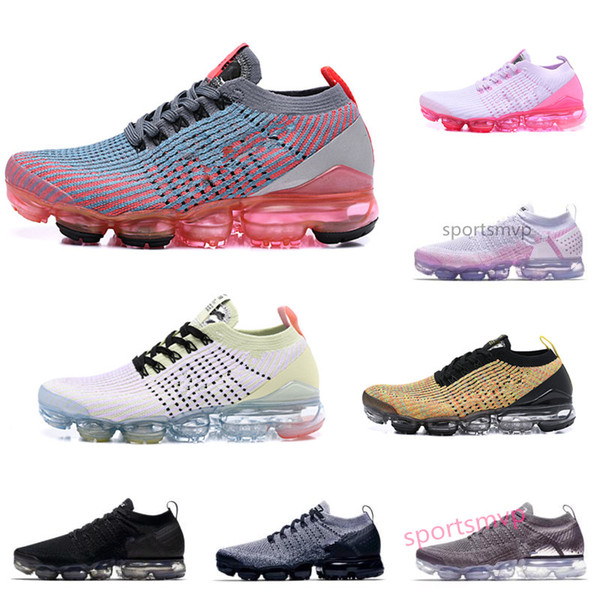 NEVP3a hot sale cheap Men Women Sports outdoors shoes 3 Vapors Fly 3.0 Knit 3s Official Luxury designer running Sneakers Breathable Durable