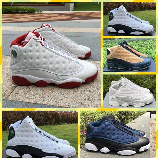 JN013b hot sale cheap Men Women Sports outdoors shoes 13 Retro High MID OG 13S J Luxury designer basketball Sneakers Official Breathable