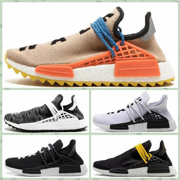 AANDHUMt1d hot sale cheap Men Women Sports outdoors shoes TR PW Human Race Pharrell Williams HU Official Luxury designer running Sneakers