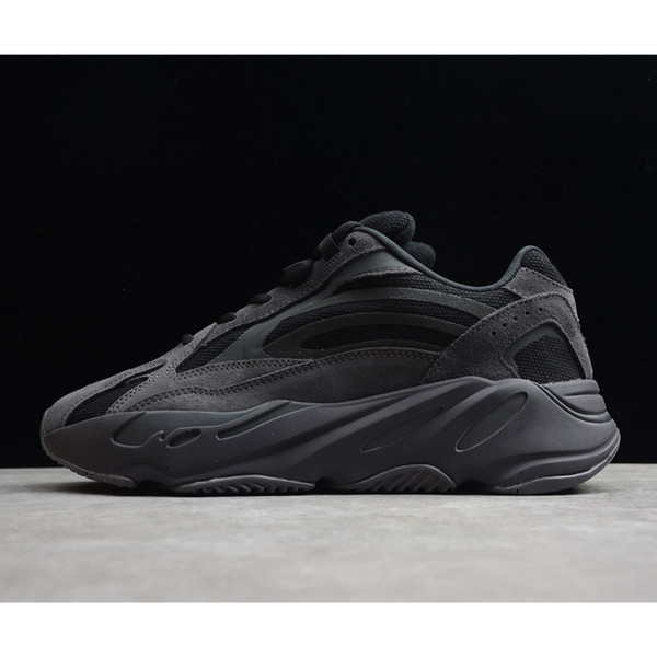Fashion designer shoes men women wave runner 500 700 boost running shoes Kanye West sneakers for cheap