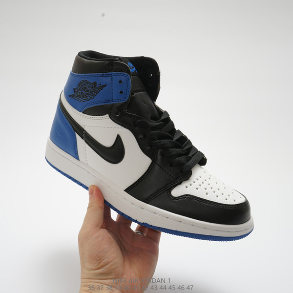 Buy mens womens fashion designer shoes sneakers j1 1s jd 1 high sports basketball shoes white black red blue grey free shipping