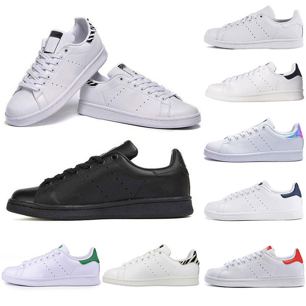 Top quality off women men new stan shoes fashion smith sneakers red triple white black Casual shoes leather sport classic flats girls shoes