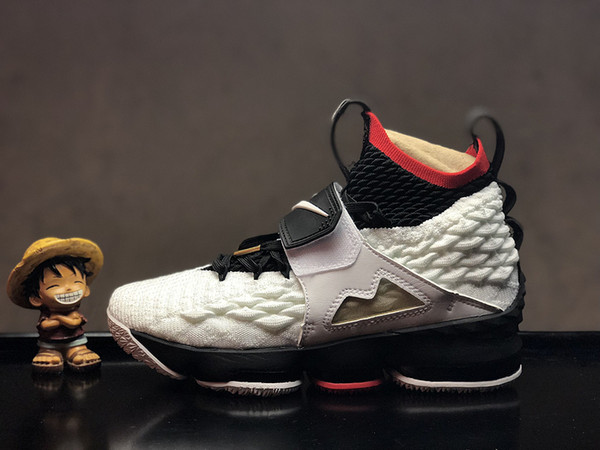 2019 AIR cheap Ashes Ghost Florale quality Lebrons 15 Basketball Shoes men Lebron shoes Sneaker 15s Mens sports Shoes James 15 us 7-12